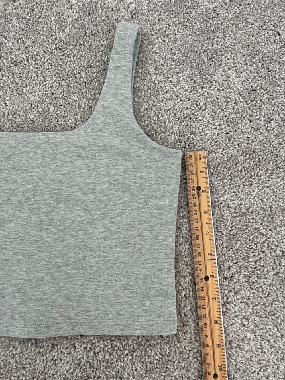 GAP Gray Cropped Tank NWOT - Picture 8 of 9